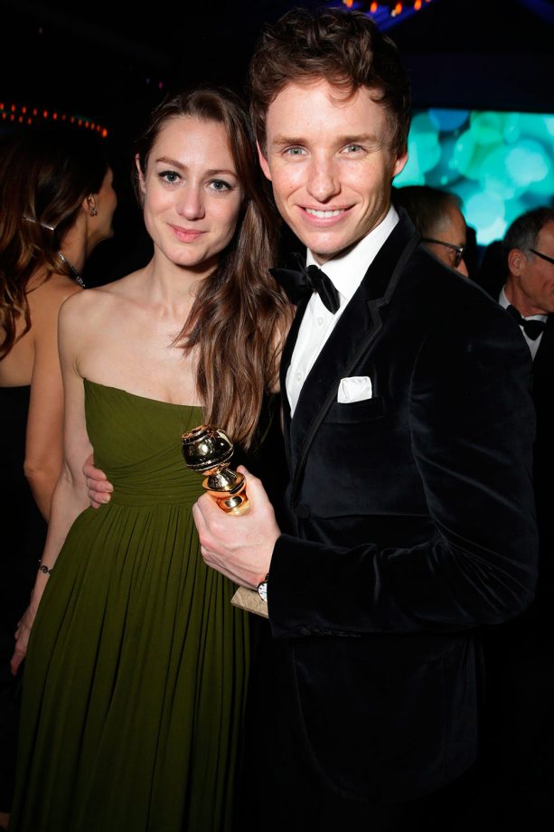 Eddie Redmayne Shows Off His Beautiful Wife At The Golden Globes After Party, 2015