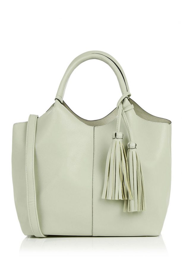 Oasis grey tote, £30
