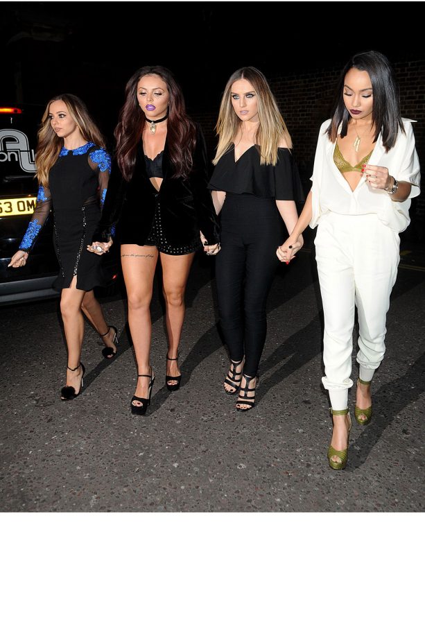 Little Mix At Their 'Get Weird' Album Launch Party In London, 2015