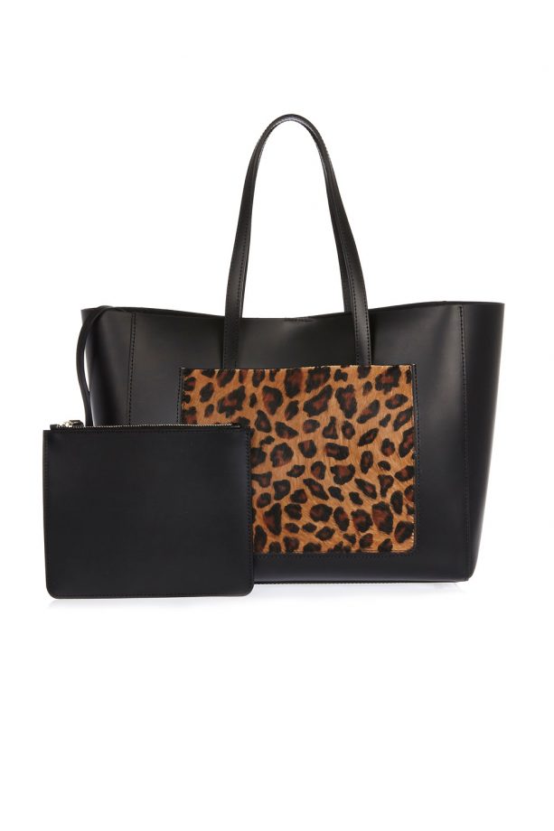 River Island leopard print shopper, £80