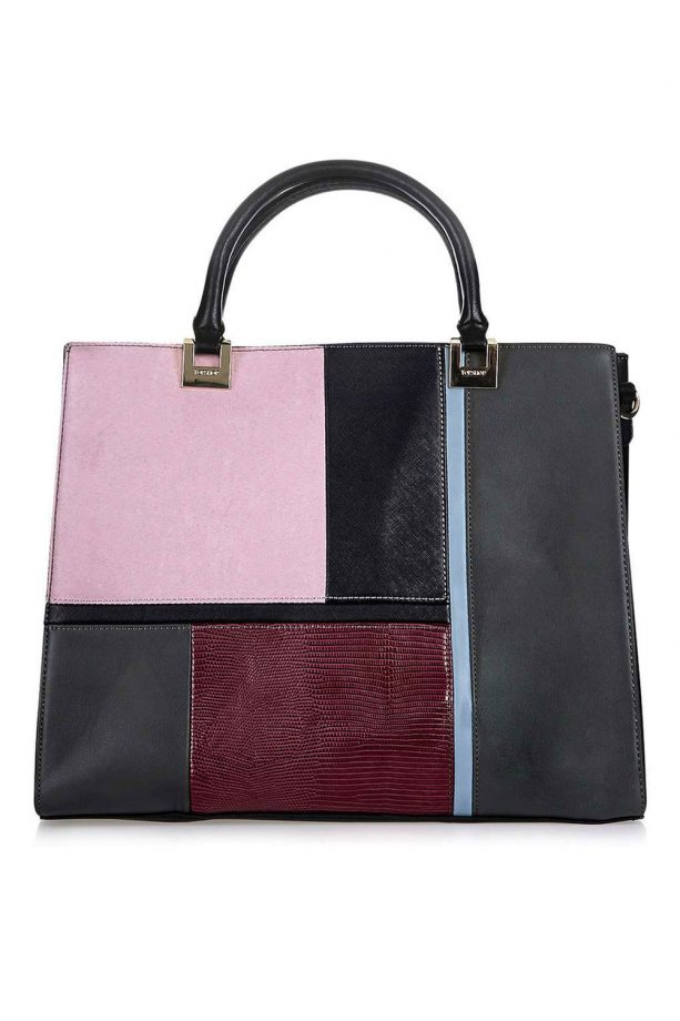 Topshop patchwork tote, £42