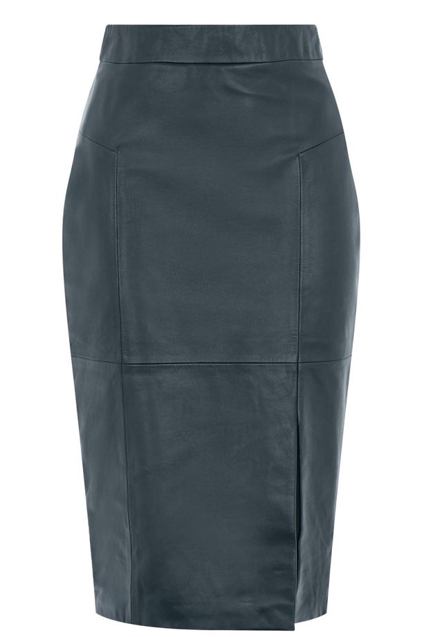 Oasis Madison Leather Pencil Skirt, £85