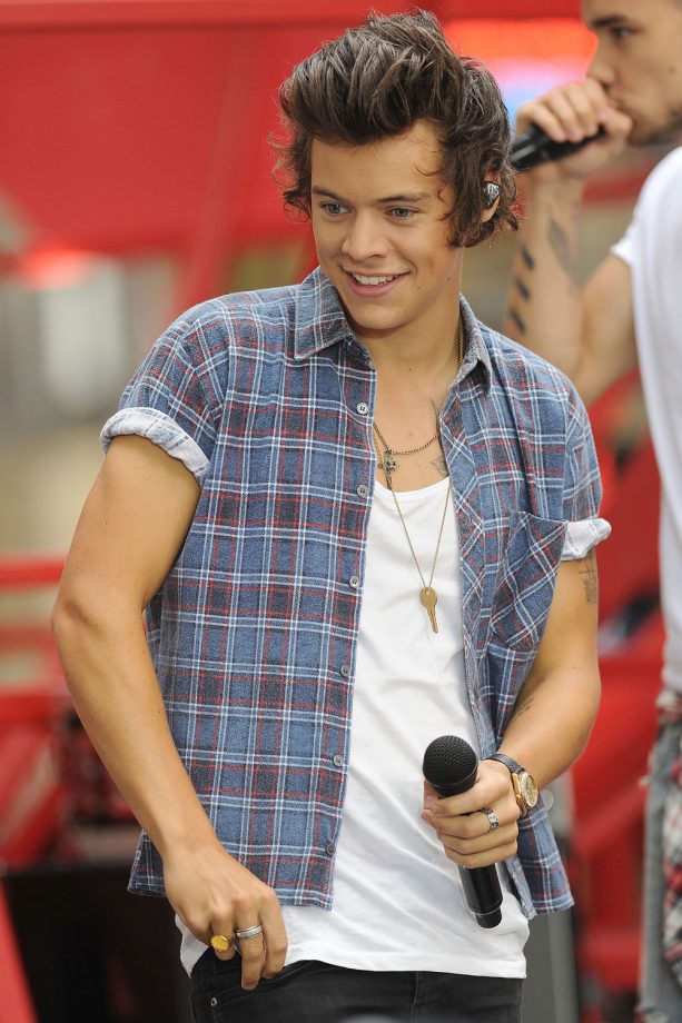 Harry Styles performing in New York, 2013