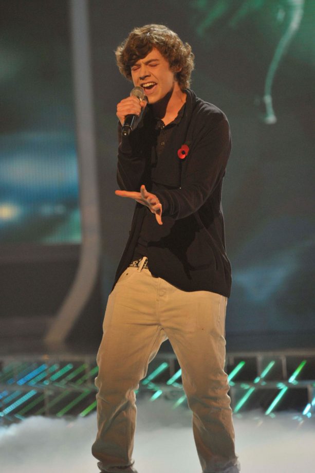Harry Styles on the X Factor, 2010
