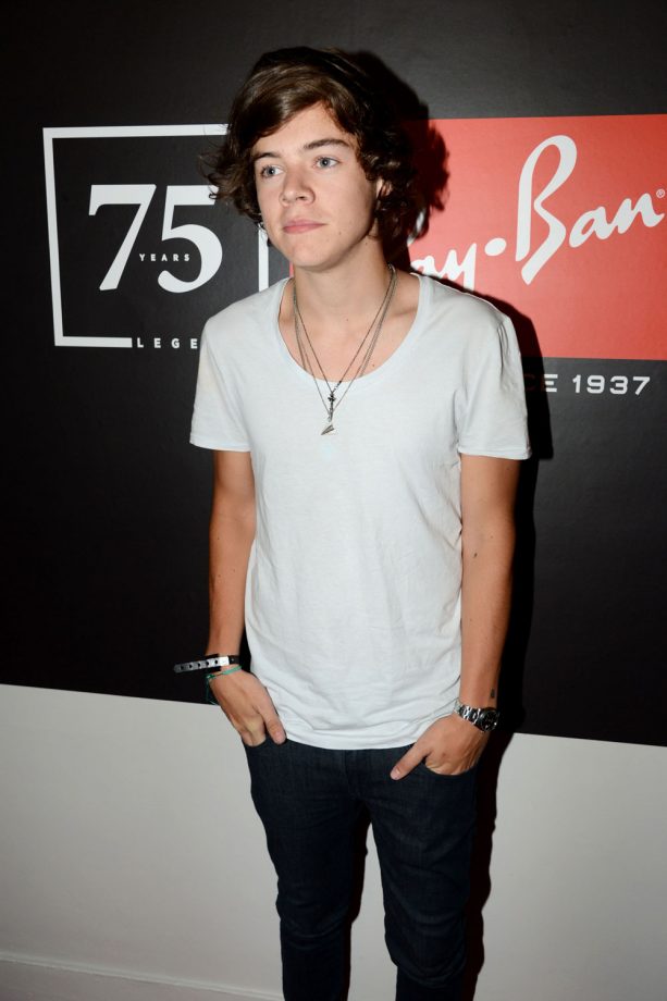 Harry Styles at the Dazed & Confused party, 2012