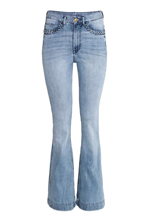 H&M Flared High Waisted Jeans, £29.99
