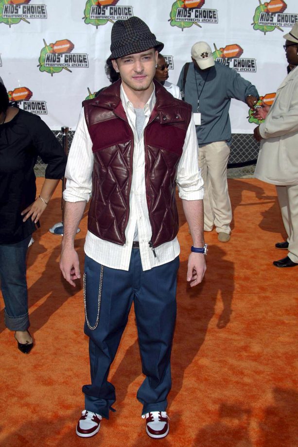 Justin Timberlake at The Kid's Choice Awards, 2003