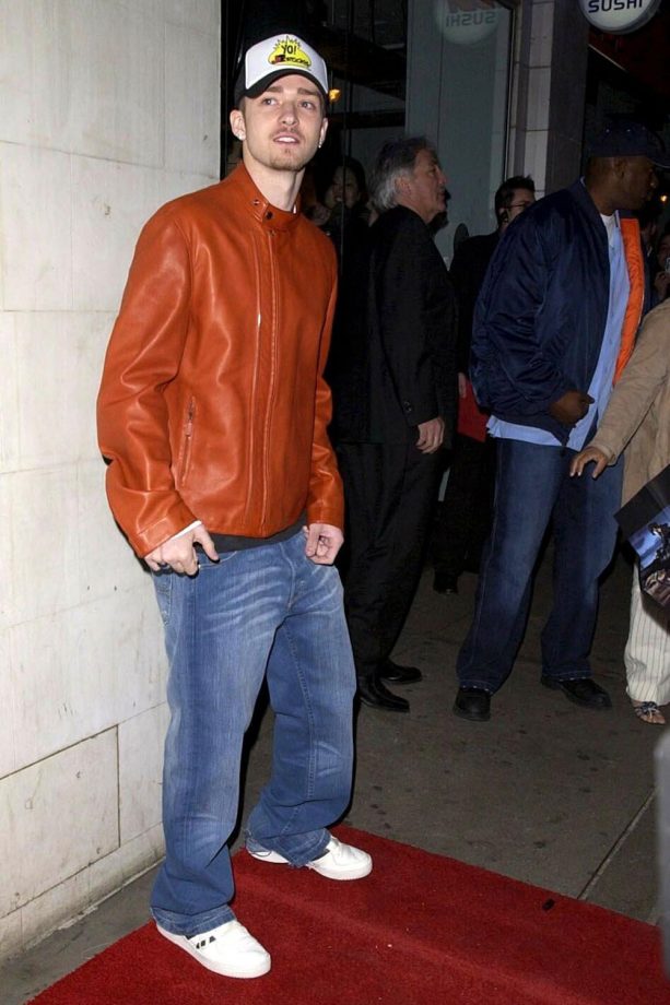 Justin Timberlake in London, 2003
