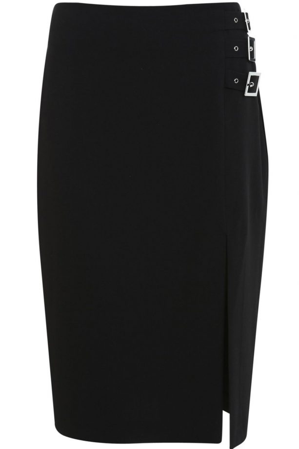 Miss Selfridge Buckle Pencil Skirt, £35