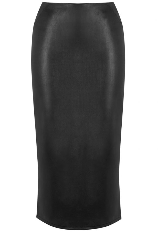 Warehouse Faux Leather Pencil Skirt, £42
