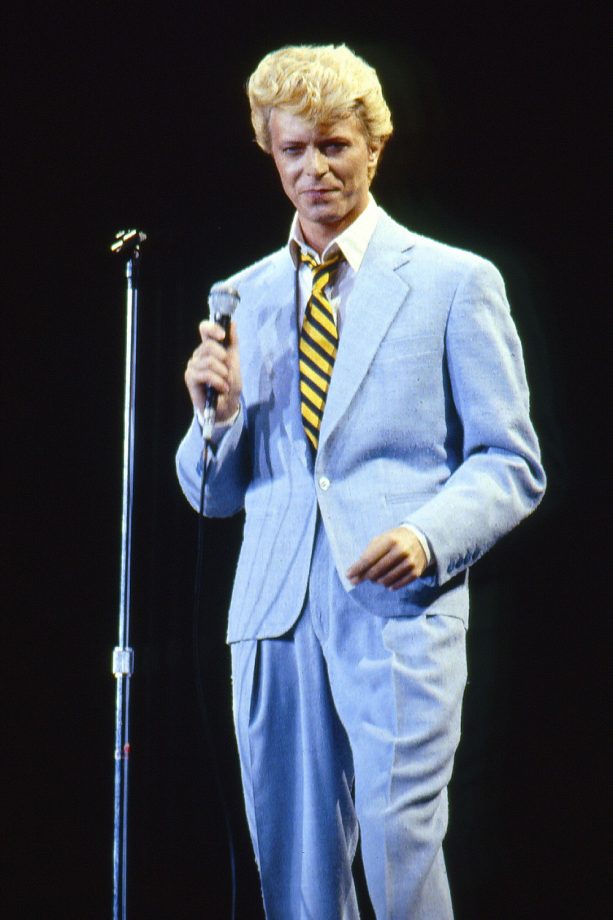 David Bowie On His 'Serious Moonlight Tour' Belgium, 1983