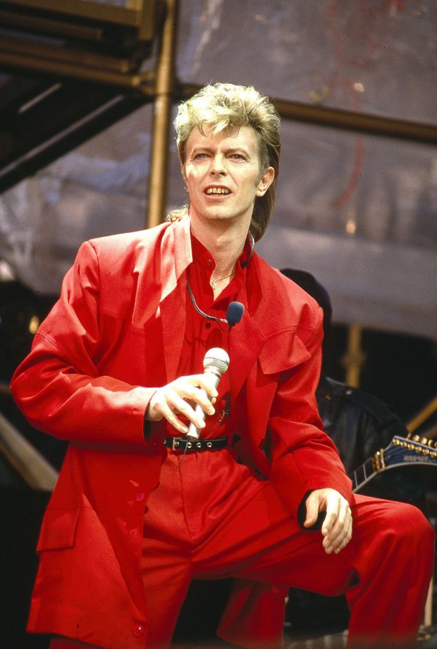 David Bowie On His Glass Spider Tour, Holland, 1987