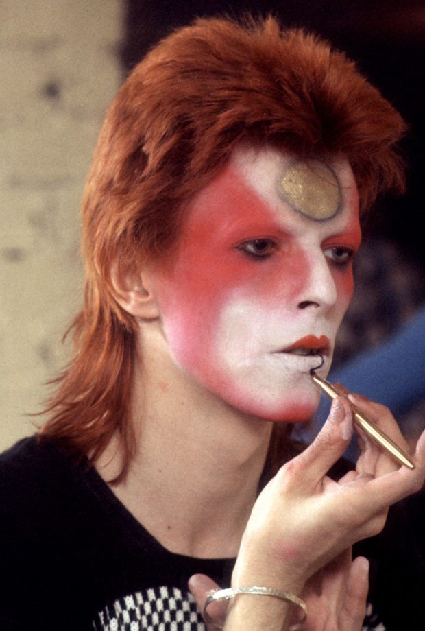 David Bowie Transforming Into Ziggy Stardust, 1973