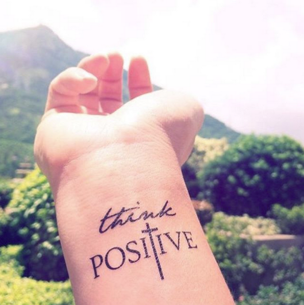 'Think Positive'