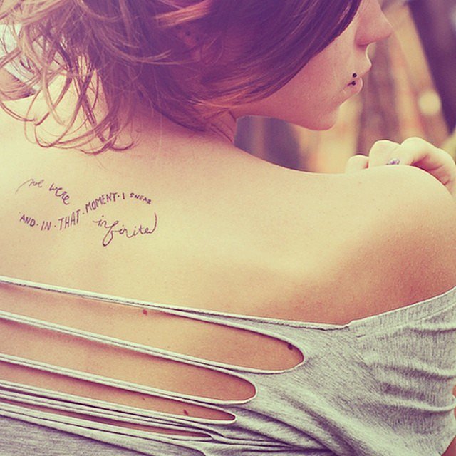 We Are Infinite...
