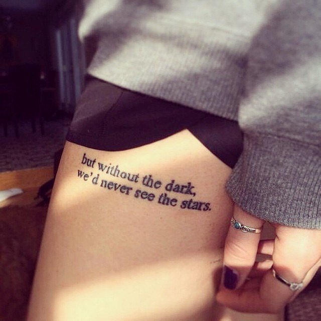 Without The Dark...