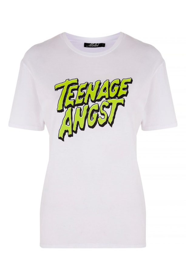 Slogan Tee, £22, Motel
