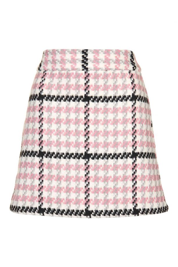 Topshop Check Mini Skirt, £34