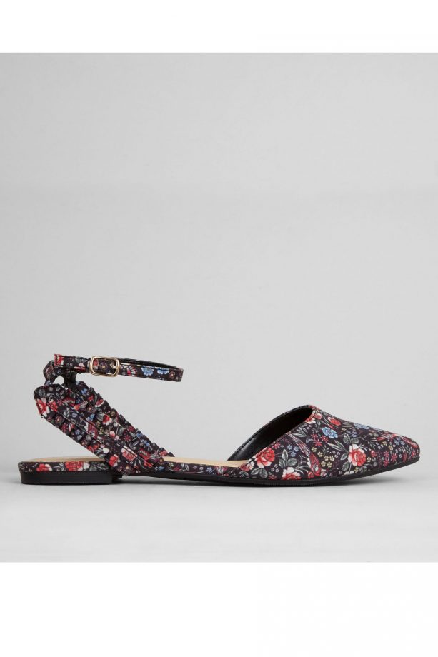 New Look Floral Flats, £19.99