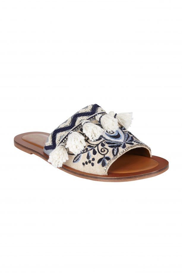 Next Tassel Sliders, £45