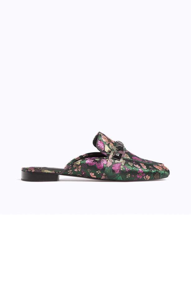 Stradivarius Fabric Slip Ons, £25.99