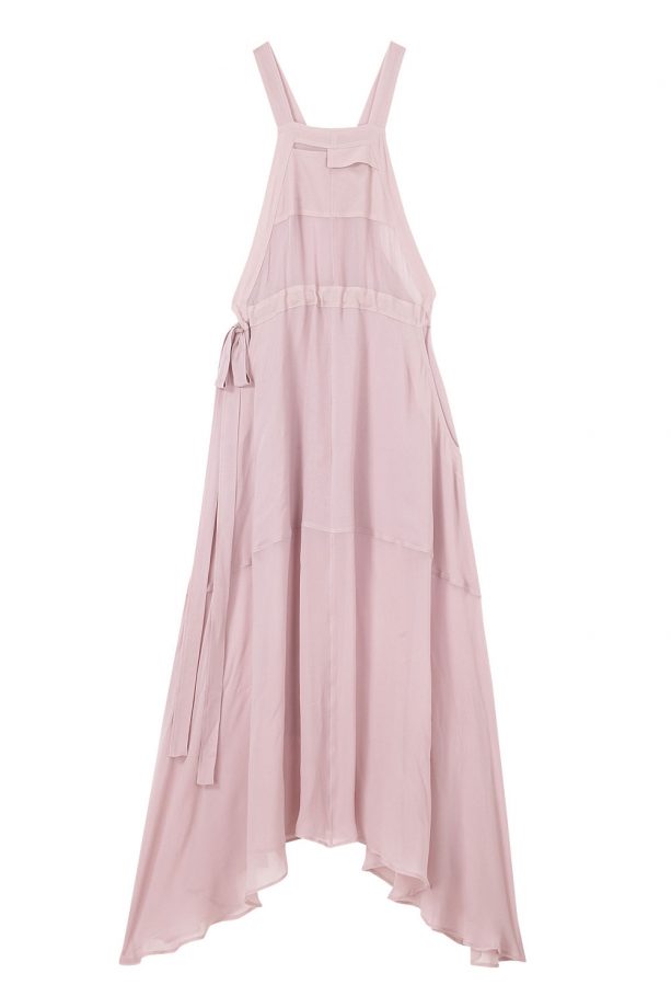 Pink Dungaree Maxi Dress, £50, ASOS