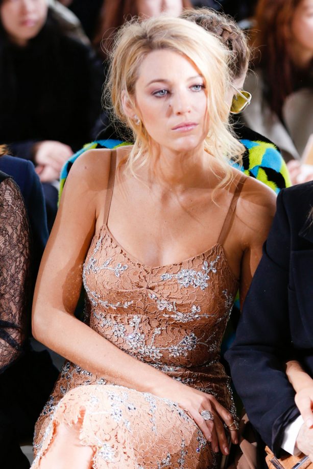 Blake Lively at the Micheal Kors NYFW Show, 2016