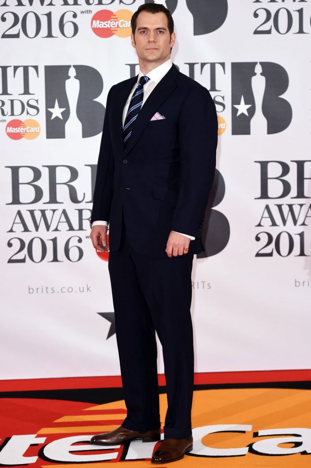 Henry Cavill Is Certainly Super At The Brit Awards, 2016