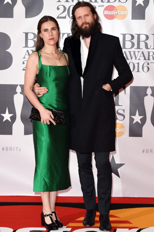 Father John Misty Arrives At The Brit Awards, 2016
