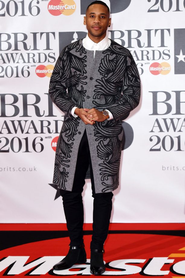 Reggie Yates Is Cool At The Brit Awards, 2016