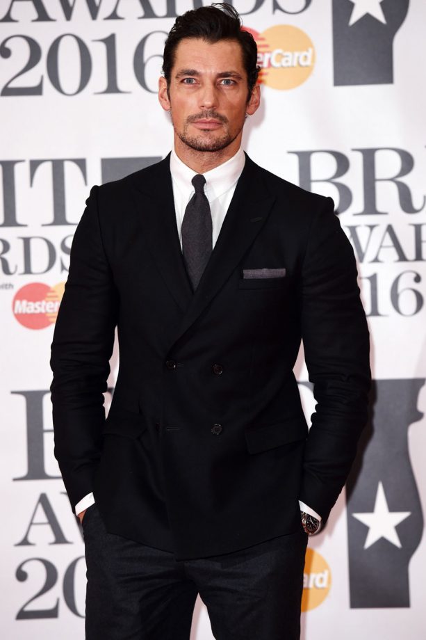 David Gandy Gets Hearts Racing At The Brit Awards, 2016