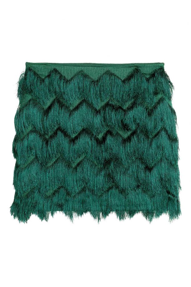 H&M Fringe Skirt, £29.99