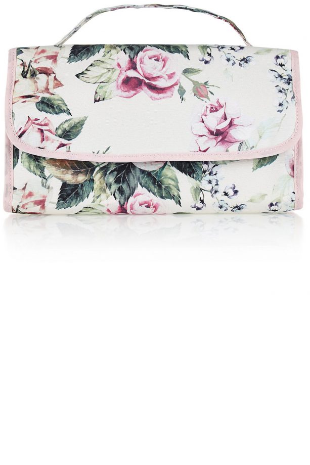 M&S Classic Floral Hanging Cosmetic Bag, £15