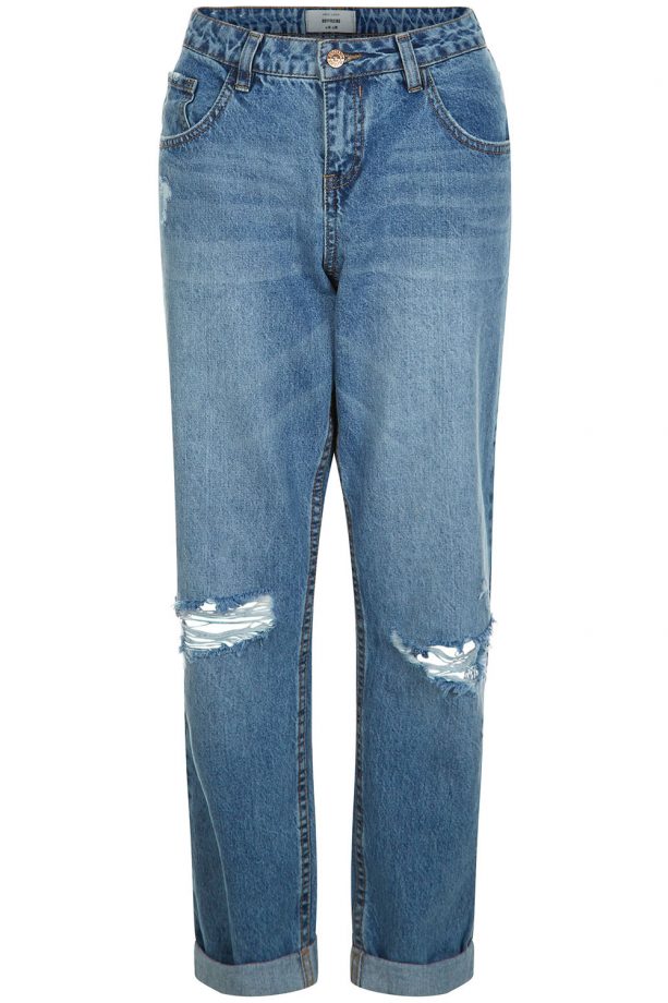 New Look Ripped Boyfriend Jeans, £24.99
