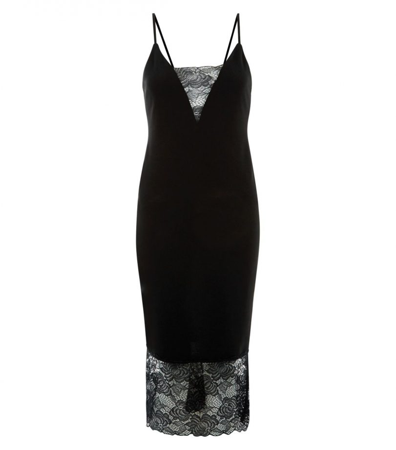 New Look Lace Trimmed Bodycon Dress £22.99