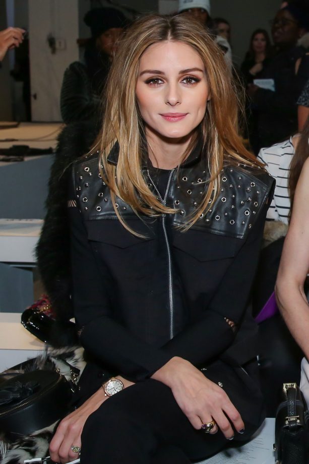 Olivia Palermo at the Rebecca Minkoff NYFW show, 2016