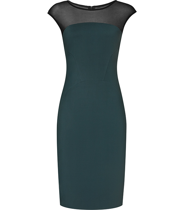 Reiss Mesh Detail Bodycon Dress £175