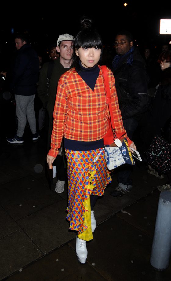 Susie Bubble Hits The London Fashion Week FROW, 2016