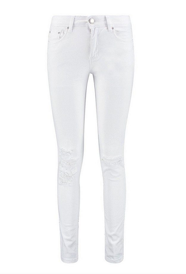 Boohoo Alice Ripped Knee Skinny Jeans, £25