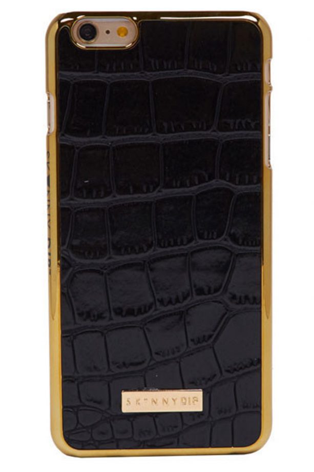 Skinny Dip iPhone 6 To 6S Black Croc Case, £12