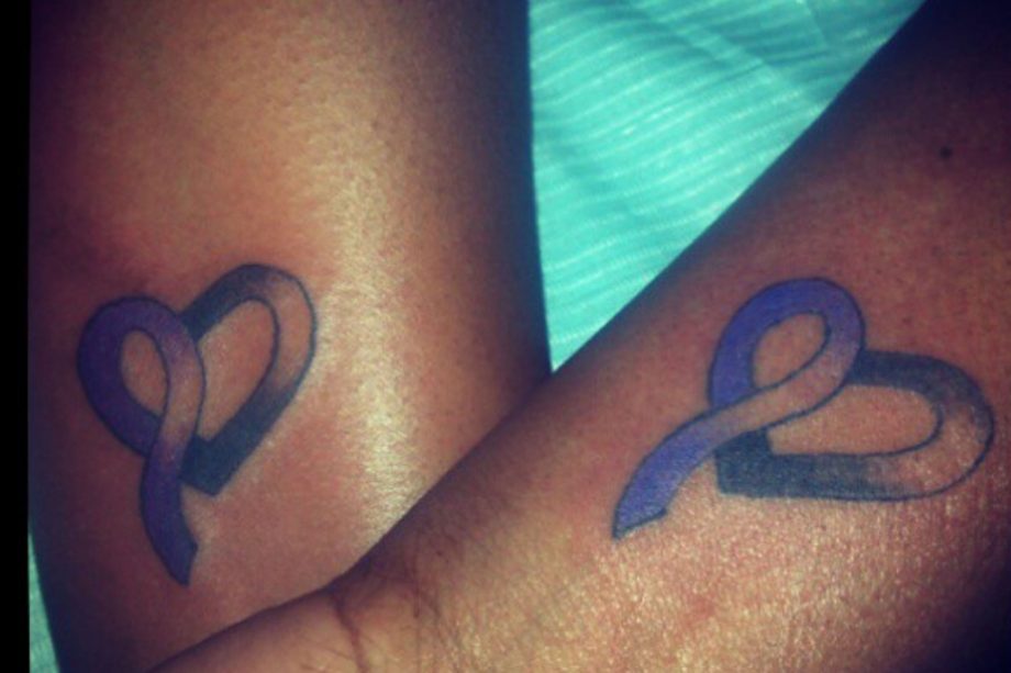 Couples Heart Wrist Tattoos
