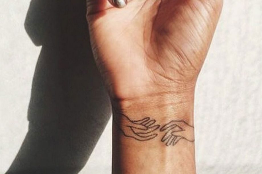 Handshake Wrist Tattoo