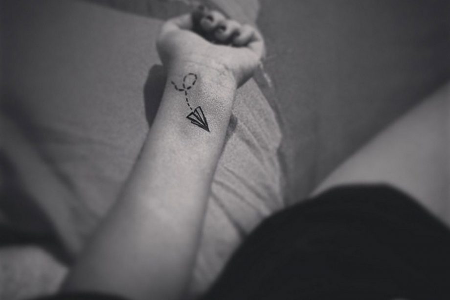 Triangle Wrist Tattoo