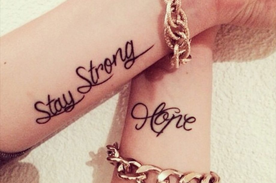 Quote Wrist Tattoos