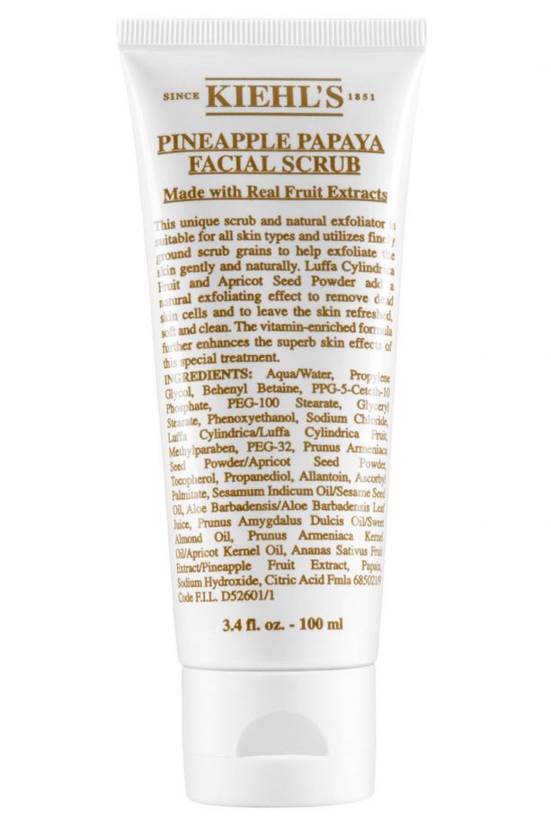 Kiehl's Pineapple Papaya Facial Scrub, £24