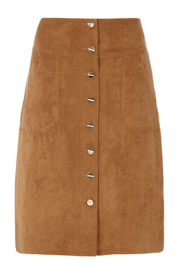 Dorothy Perkins Suedette Skirt £26
