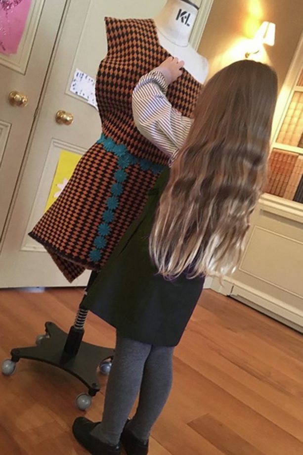 Victoria Beckham Shares A Snap Showing How Much Harper's Hair Has Grown, 2016