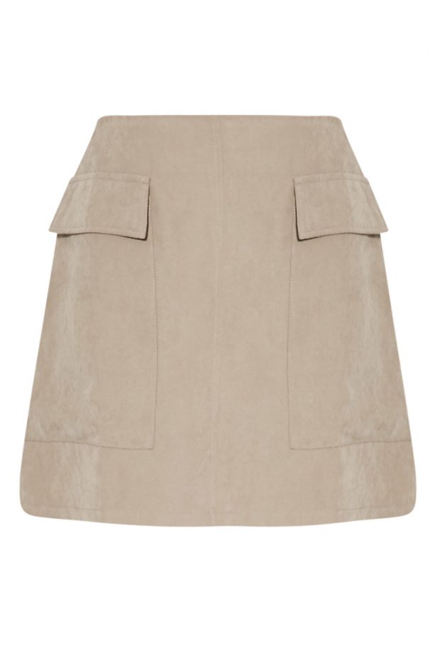 Pretty Little Thing Suedette Skirt £15