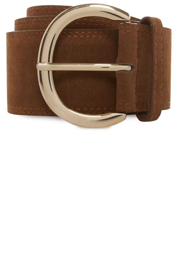 Wide Suedette Waist Belt, £3
