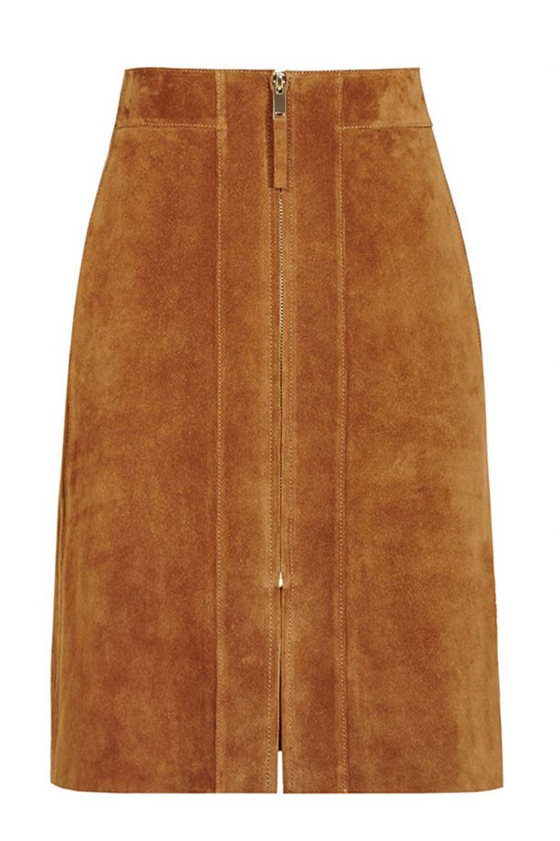 Reiss Suede Skirt £275